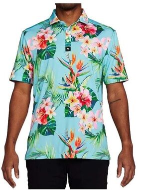 Bad Birdie Tropics Golf polo shirt